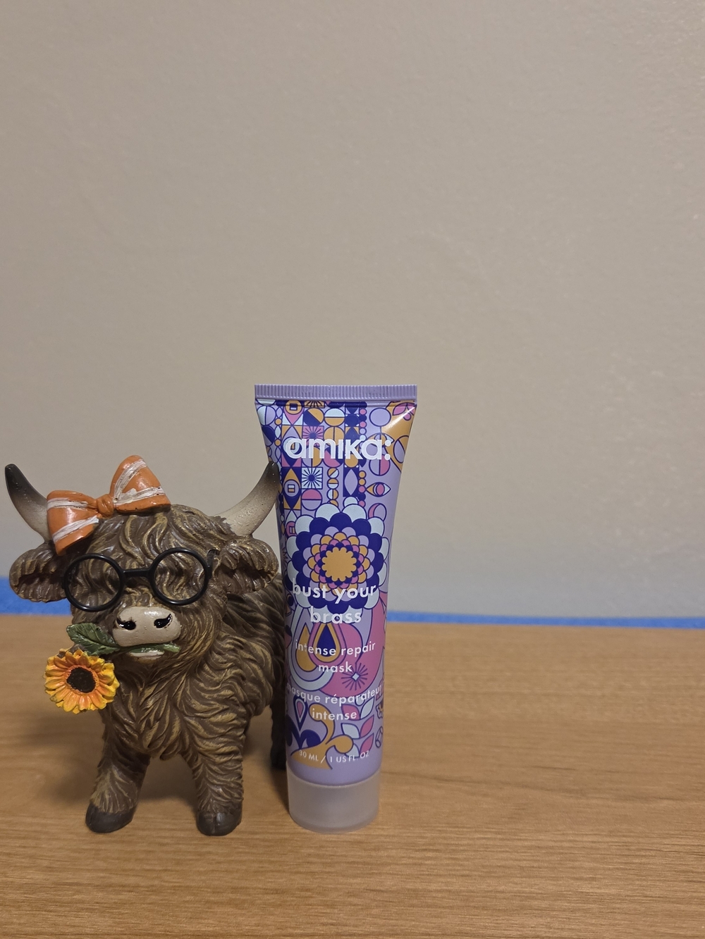 amika Intense Repair Mask - Purple and Blue Decorative Tube